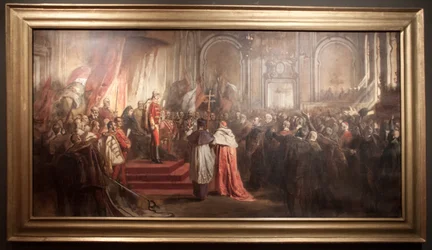 Studie für das Gemälde Tausend Jahre Huldigung